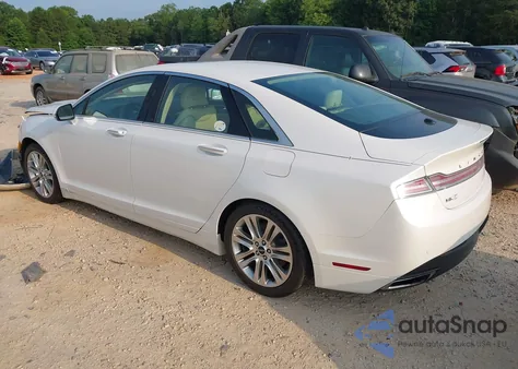 2015 Lincoln Mkz из США, поврежденный, VIN 3LN6L2J98FR608203